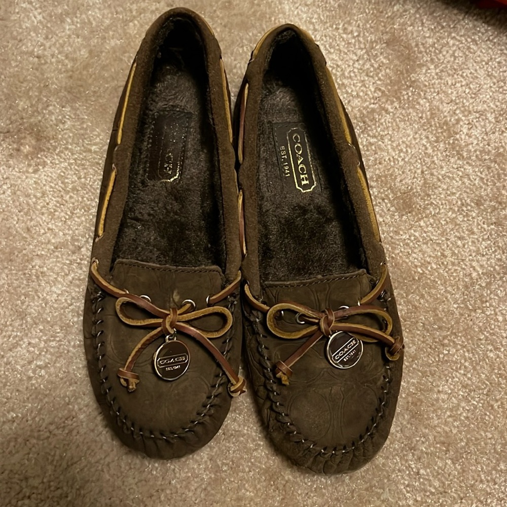 Coach loafers